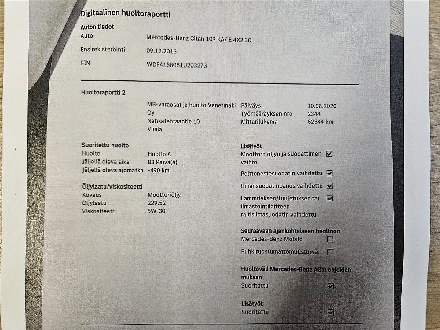 Mercedes-Benz Citan 2016