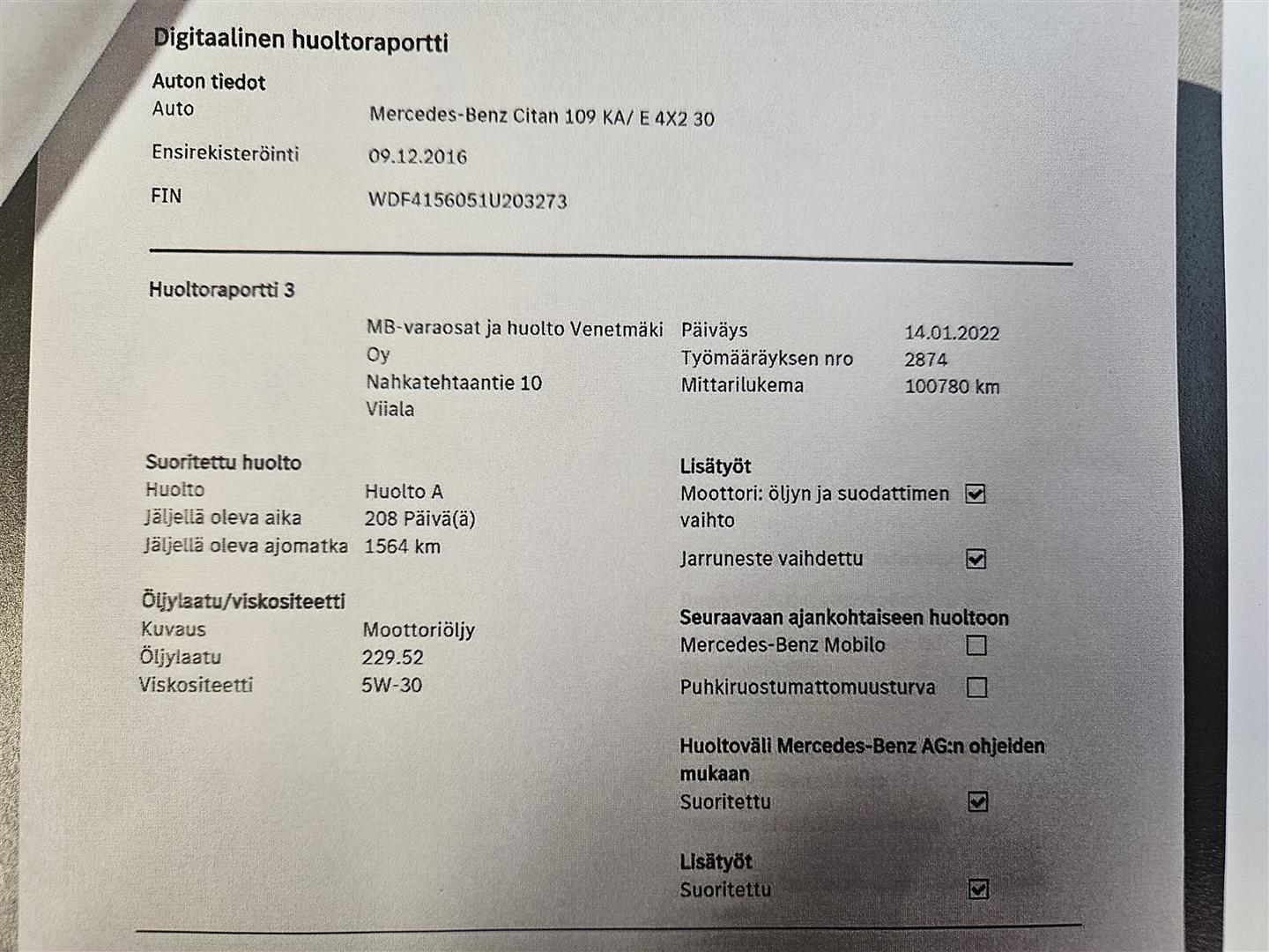 Mercedes-Benz Citan 2016