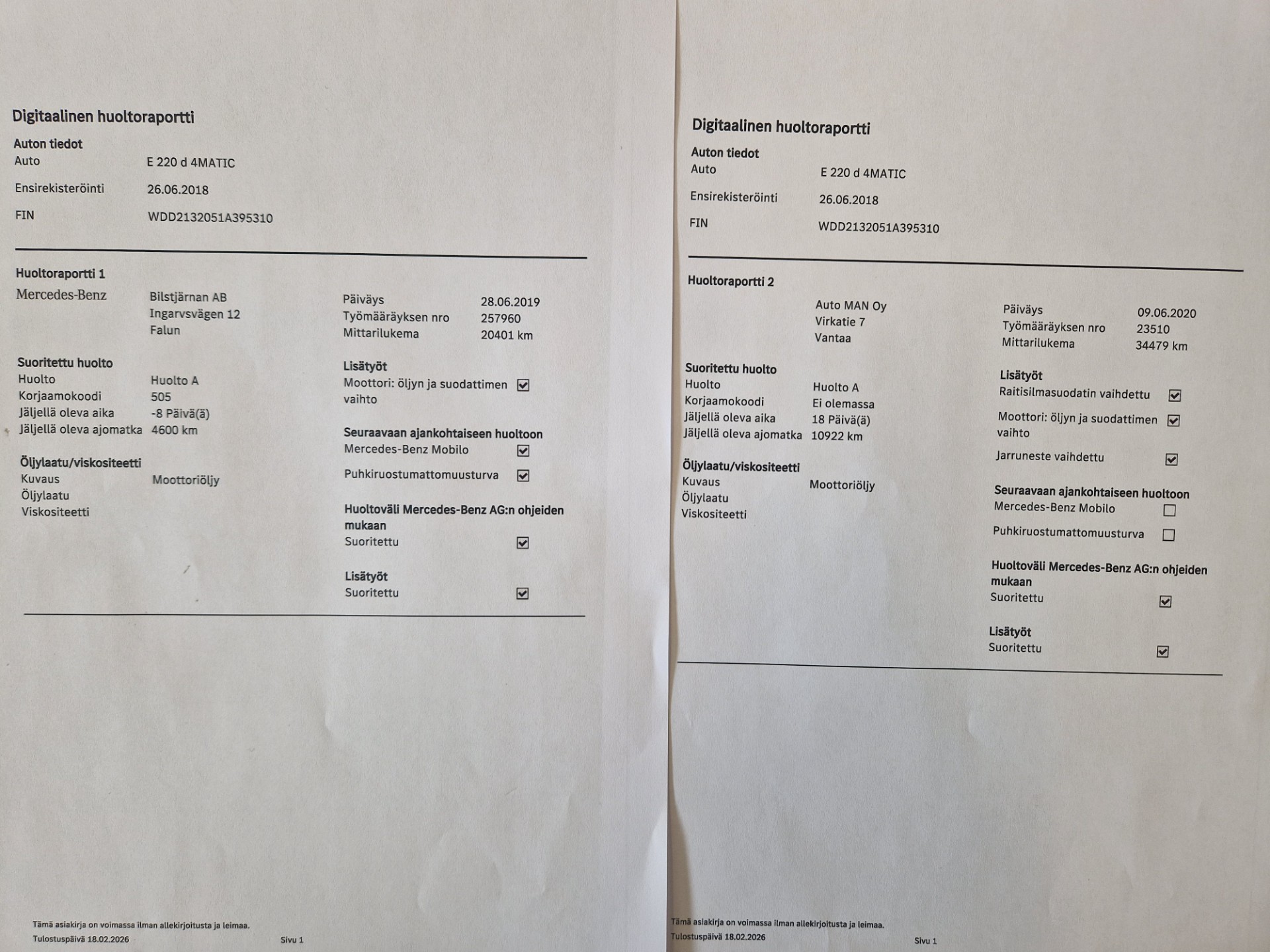 Mercedes-Benz E 2018