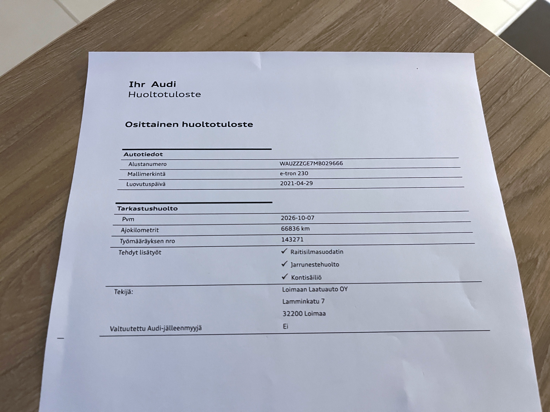Audi e-tron 2021