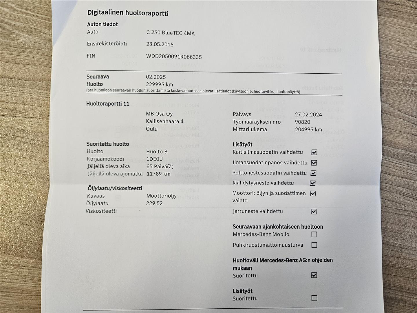 Mercedes-Benz C 2015