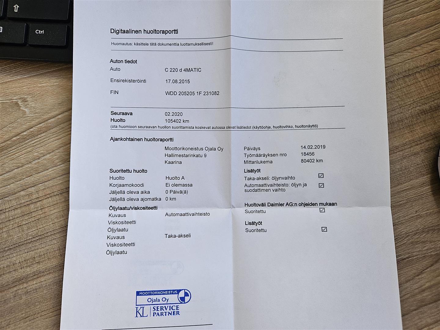 Mercedes-Benz C 2015