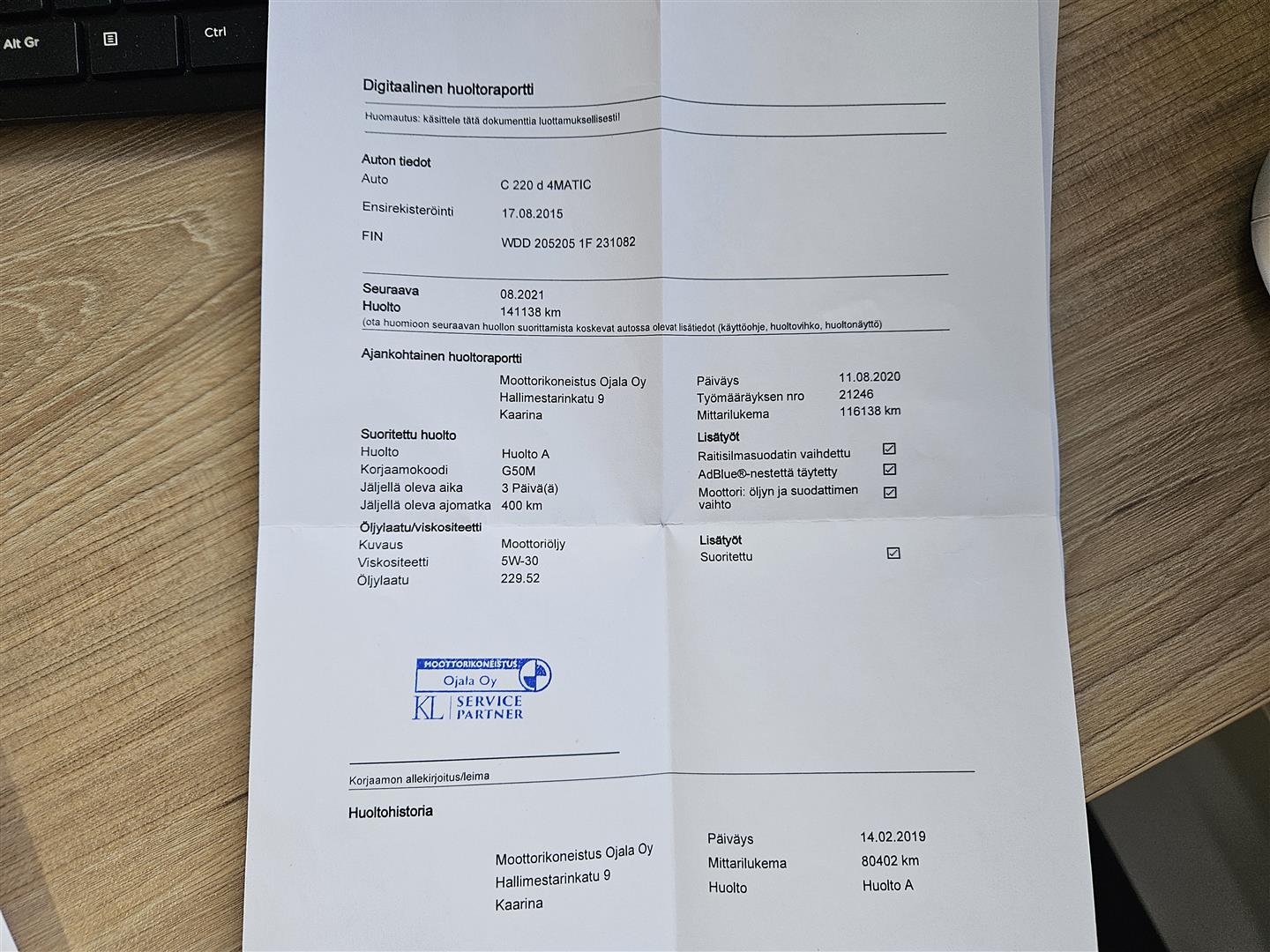 Mercedes-Benz C 2015