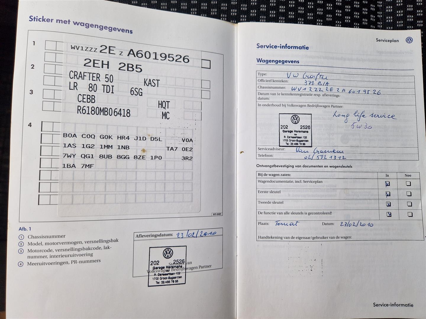 Volkswagen Crafter 2010