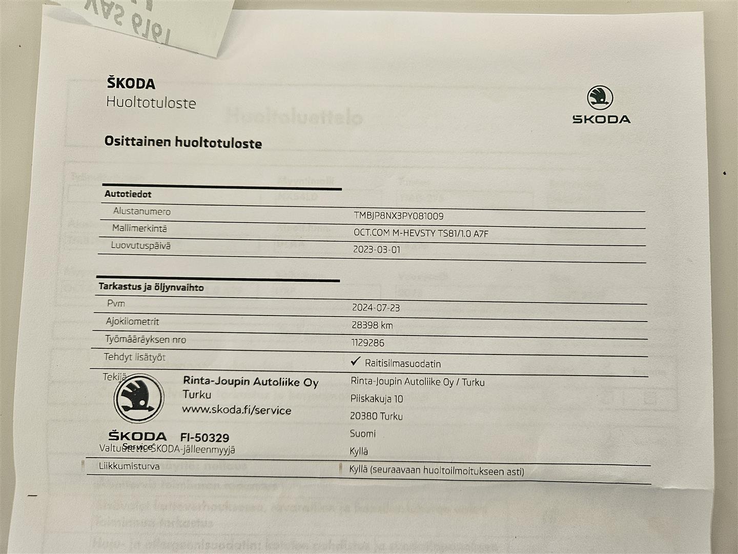 Skoda Octavia 2023