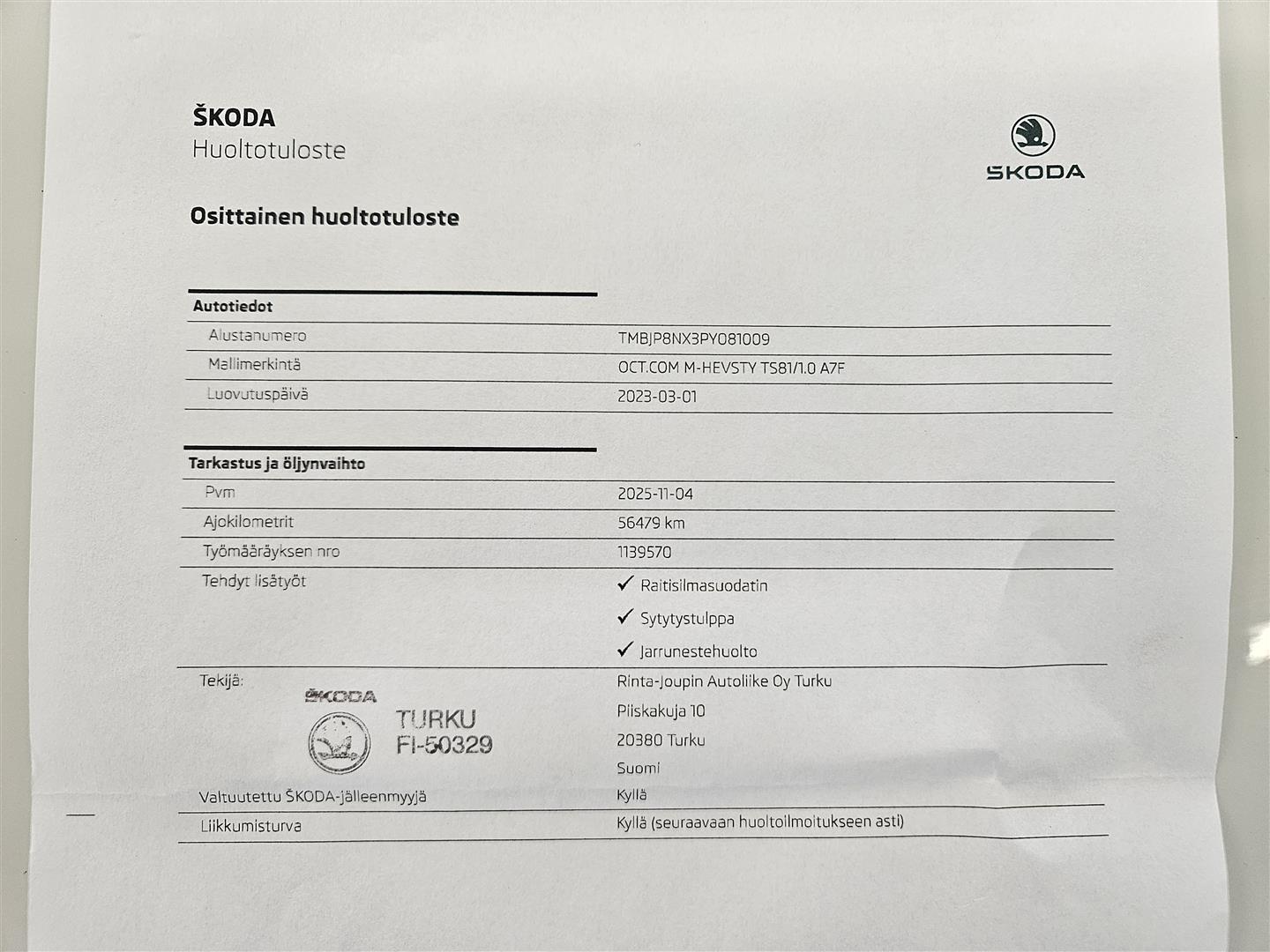 Skoda Octavia 2023