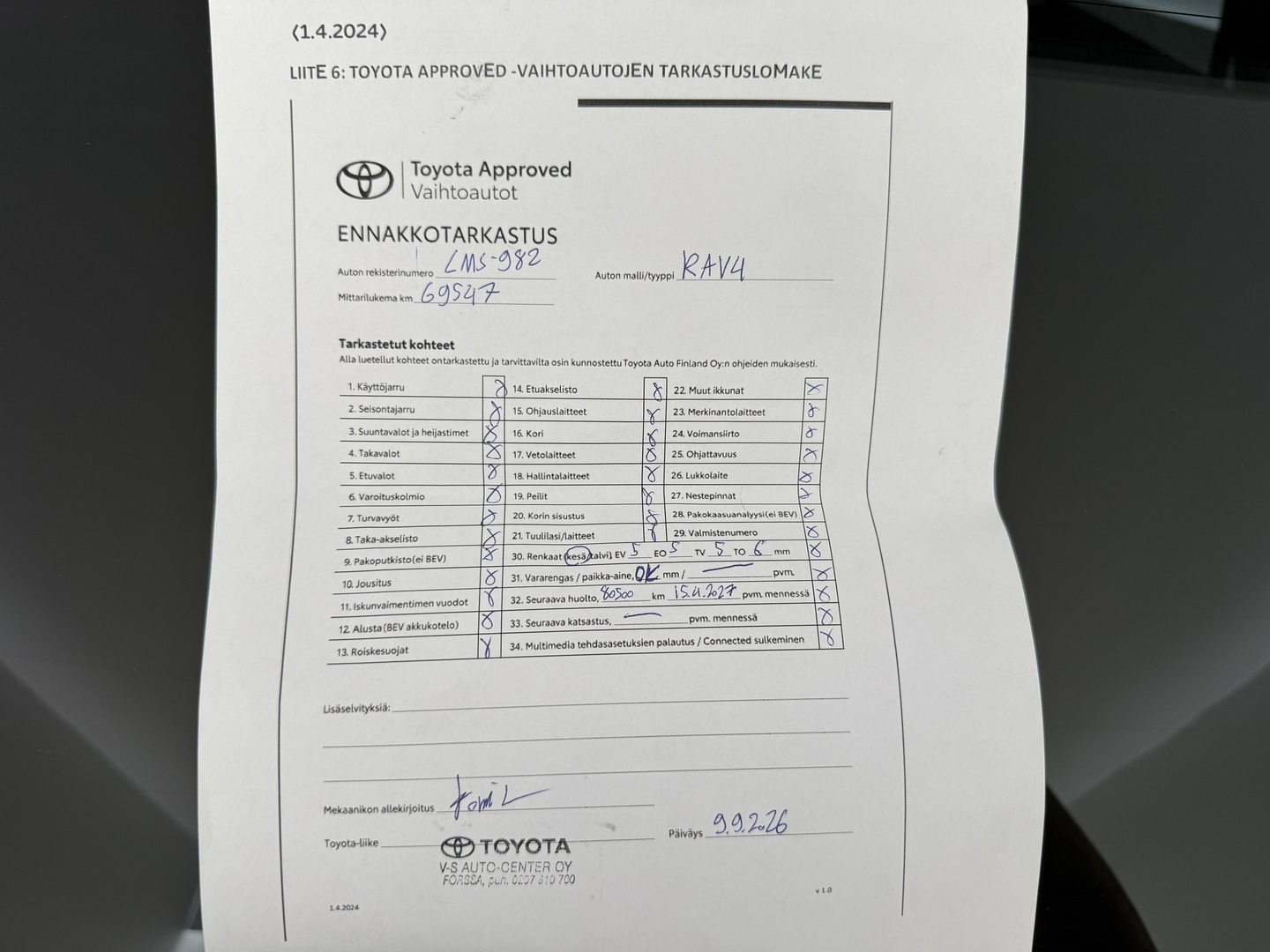 TOYOTA RAV4 2019