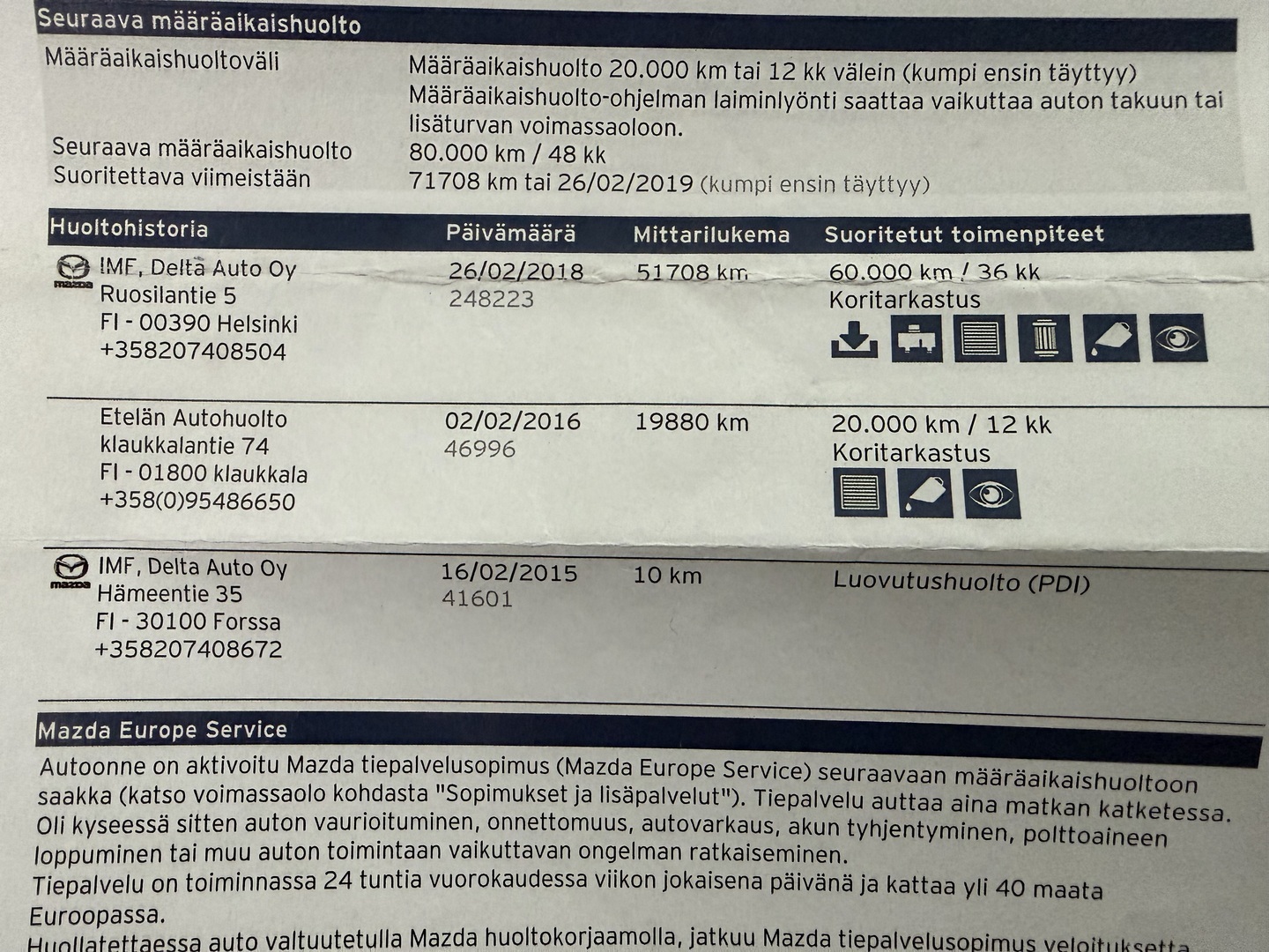 MAZDA Mazda3 2015