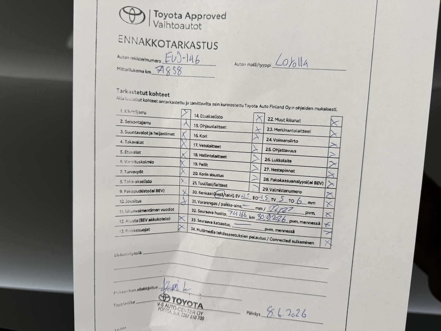 TOYOTA Corolla 2022