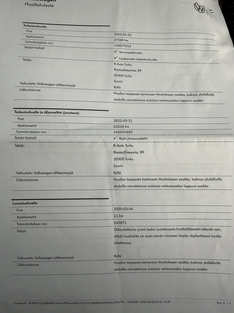 VOLKSWAGEN Polo 2020