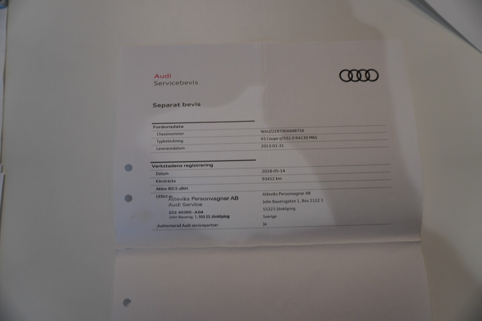 AUDI A5 2013