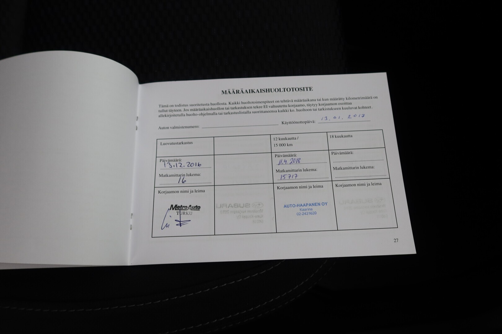 SUBARU Forester 2017