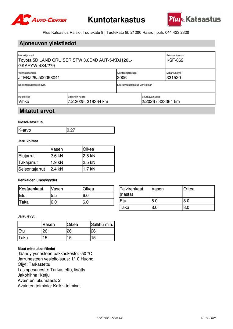 TOYOTA Land Cruiser 2006