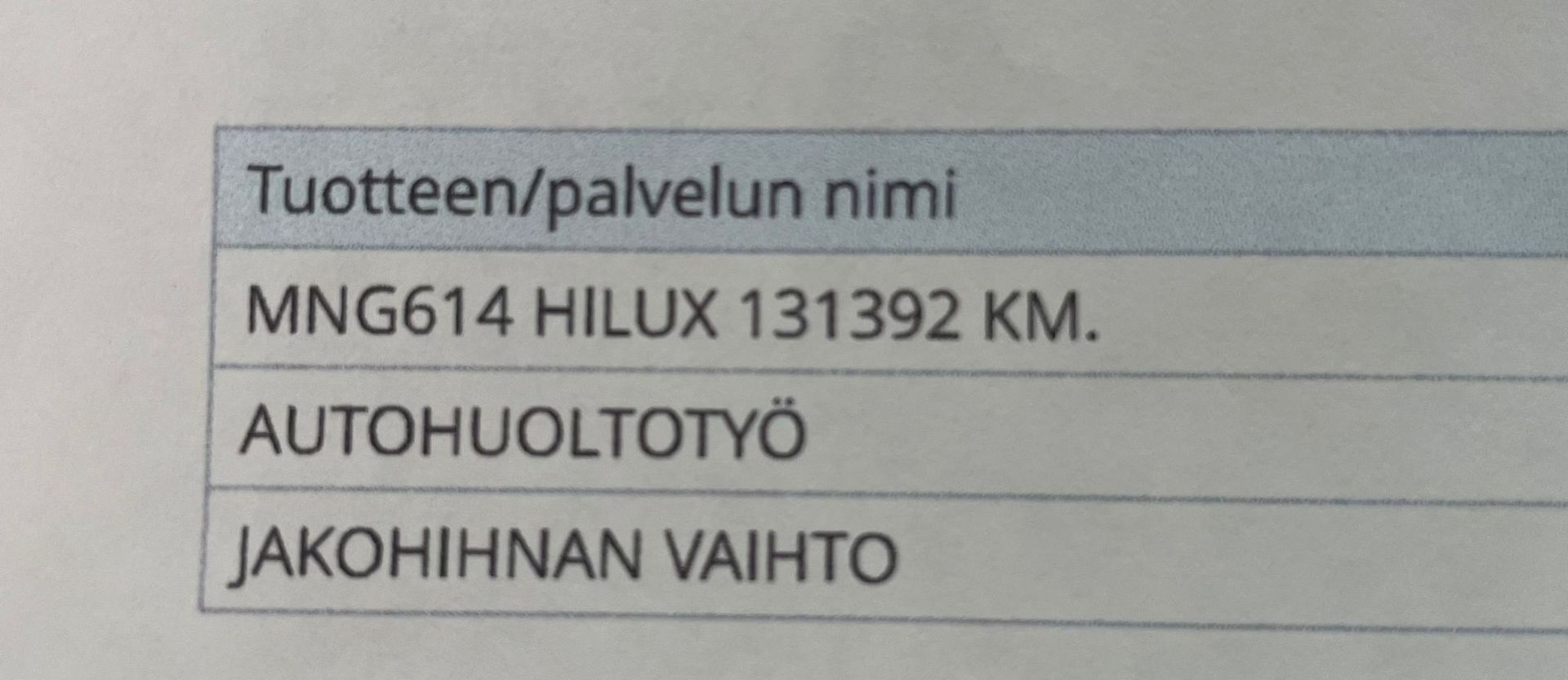 TOYOTA Hilux 2013