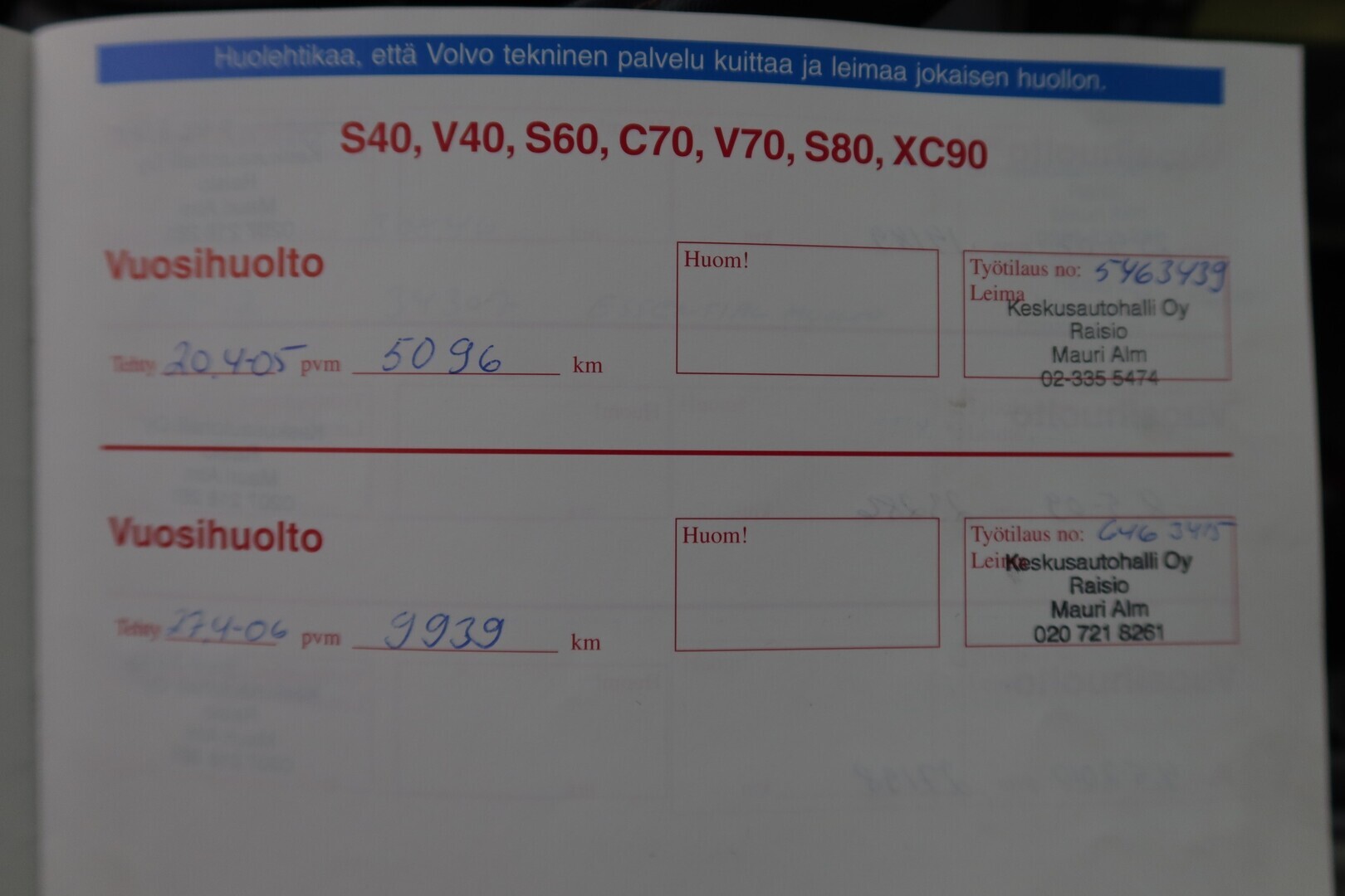 VOLVO S40 2004