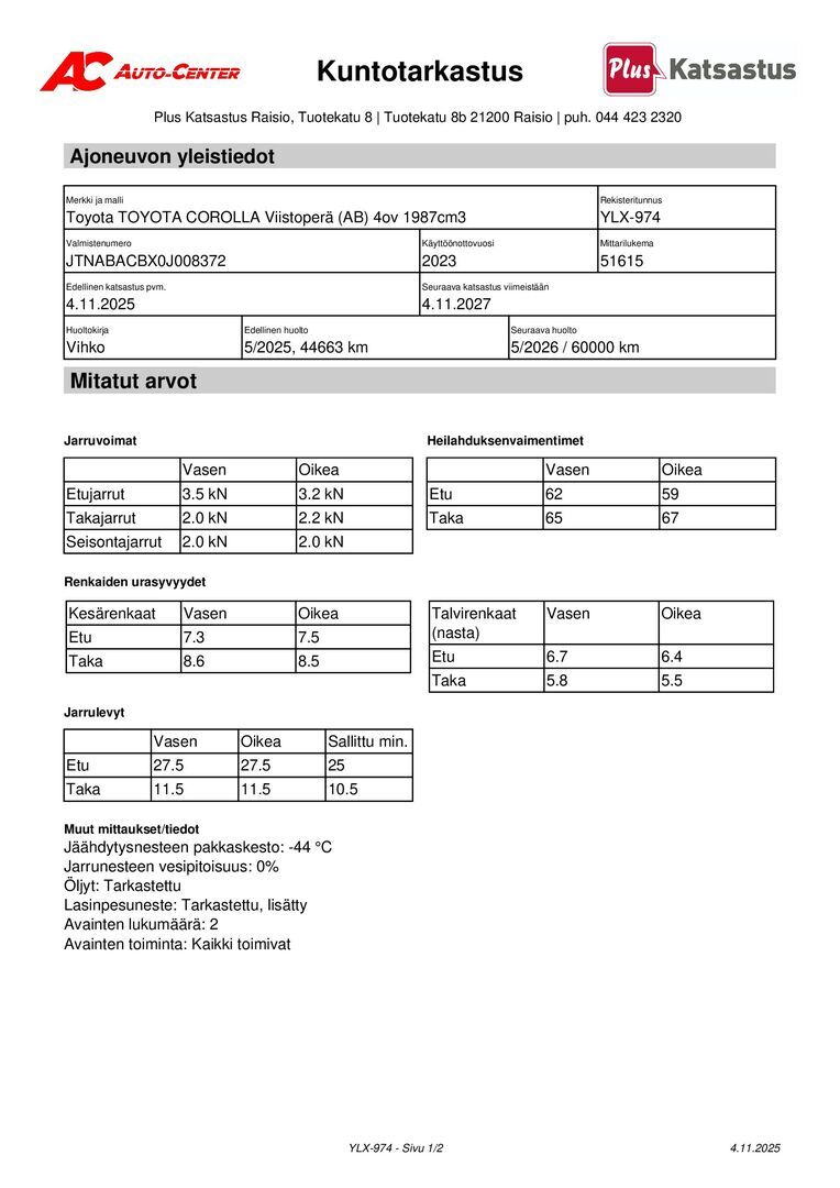 TOYOTA Corolla Cross 2023