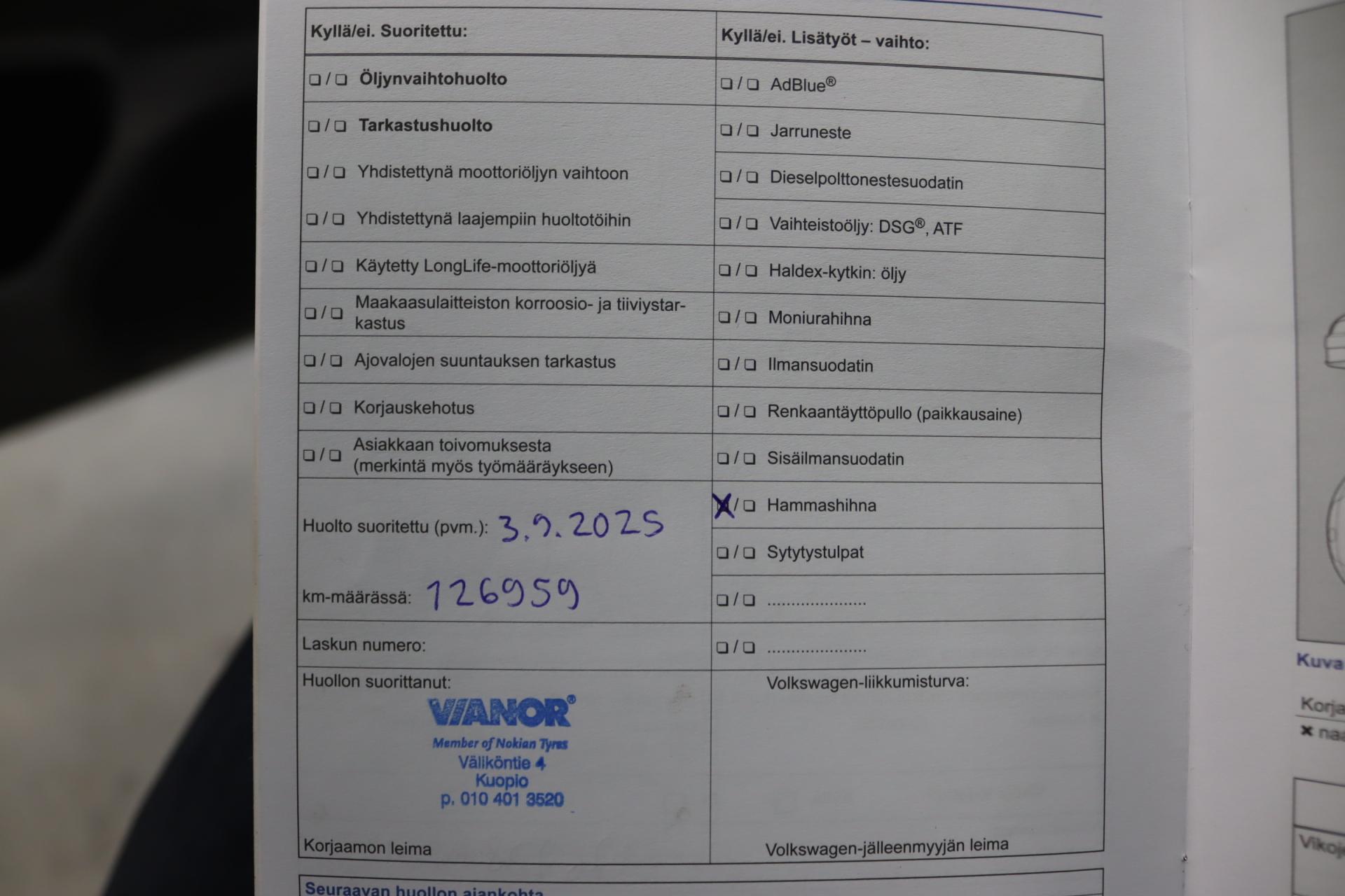 VOLKSWAGEN Golf 2016
