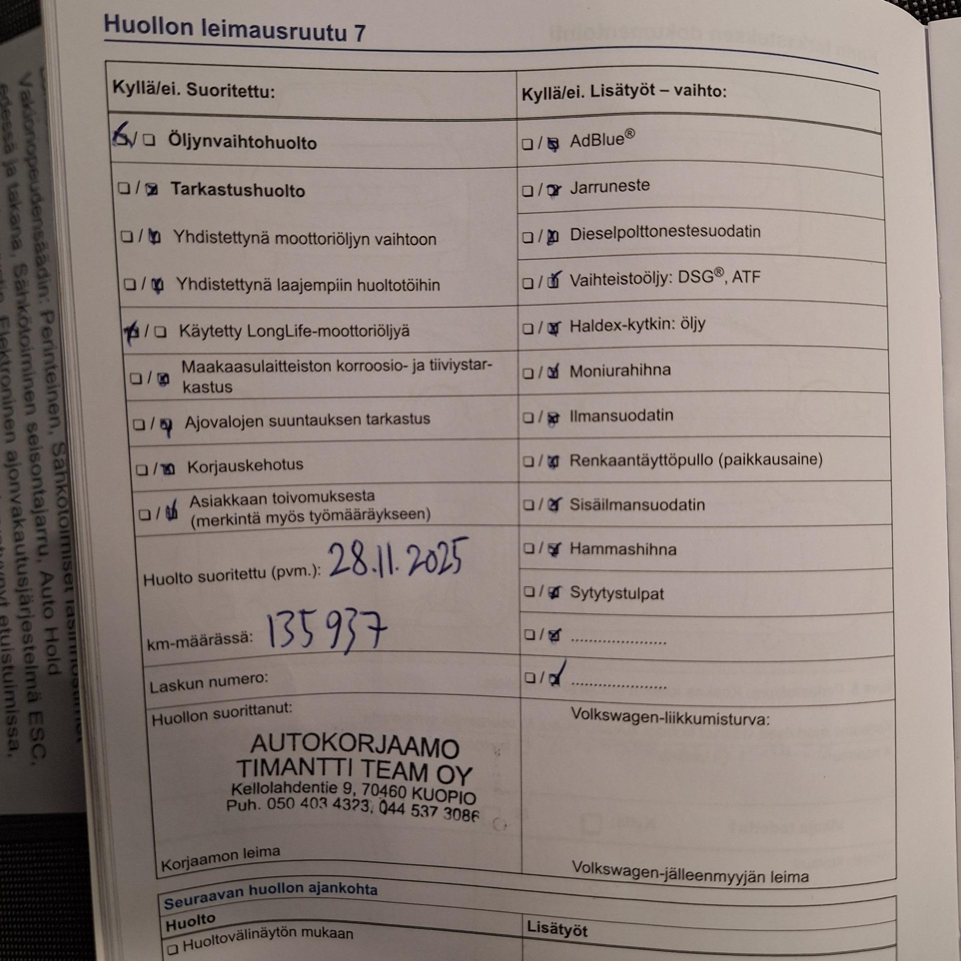 VOLKSWAGEN Golf 2016