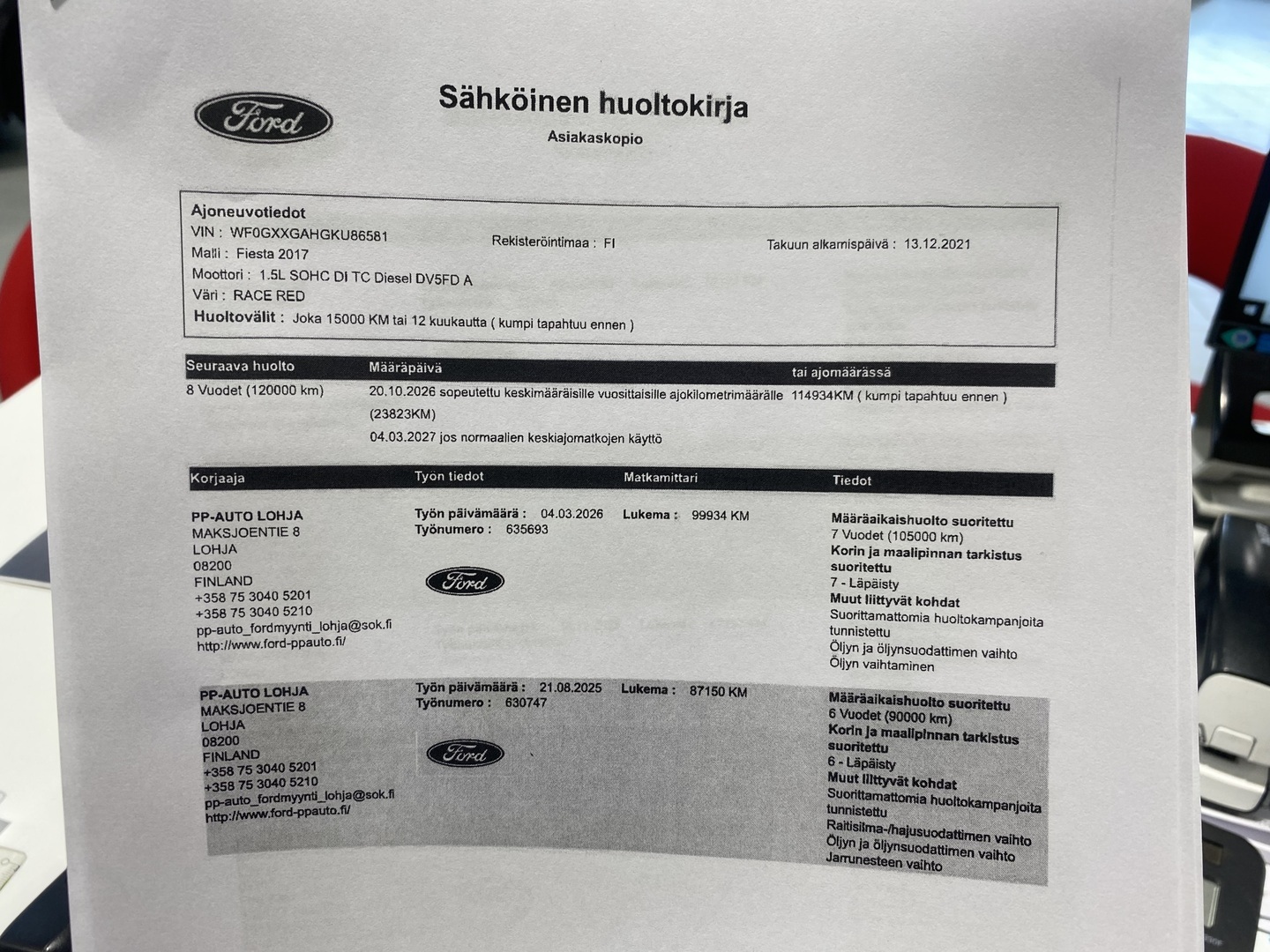 FORD Fiesta Van 2021
