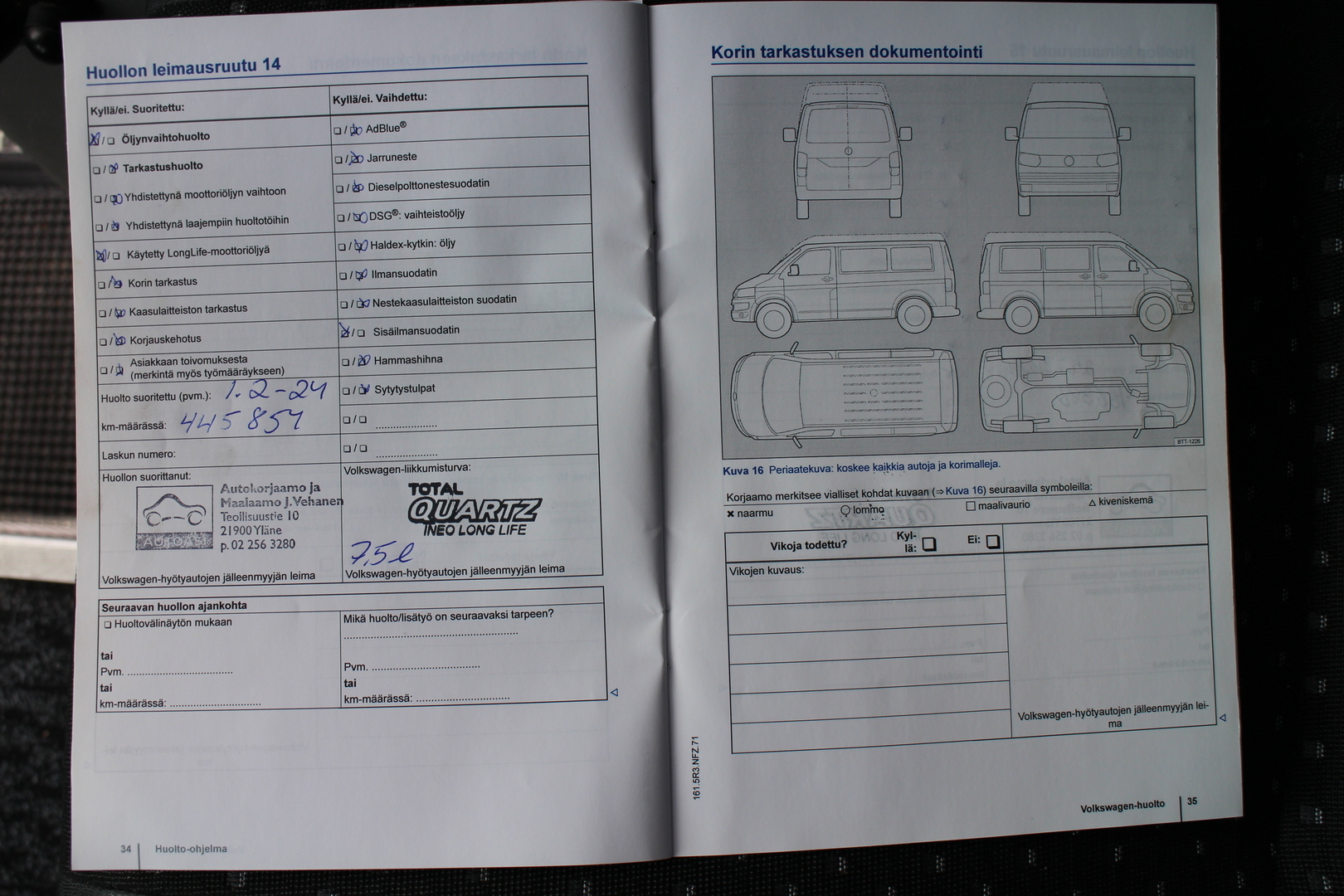 VOLKSWAGEN Crafter 2016