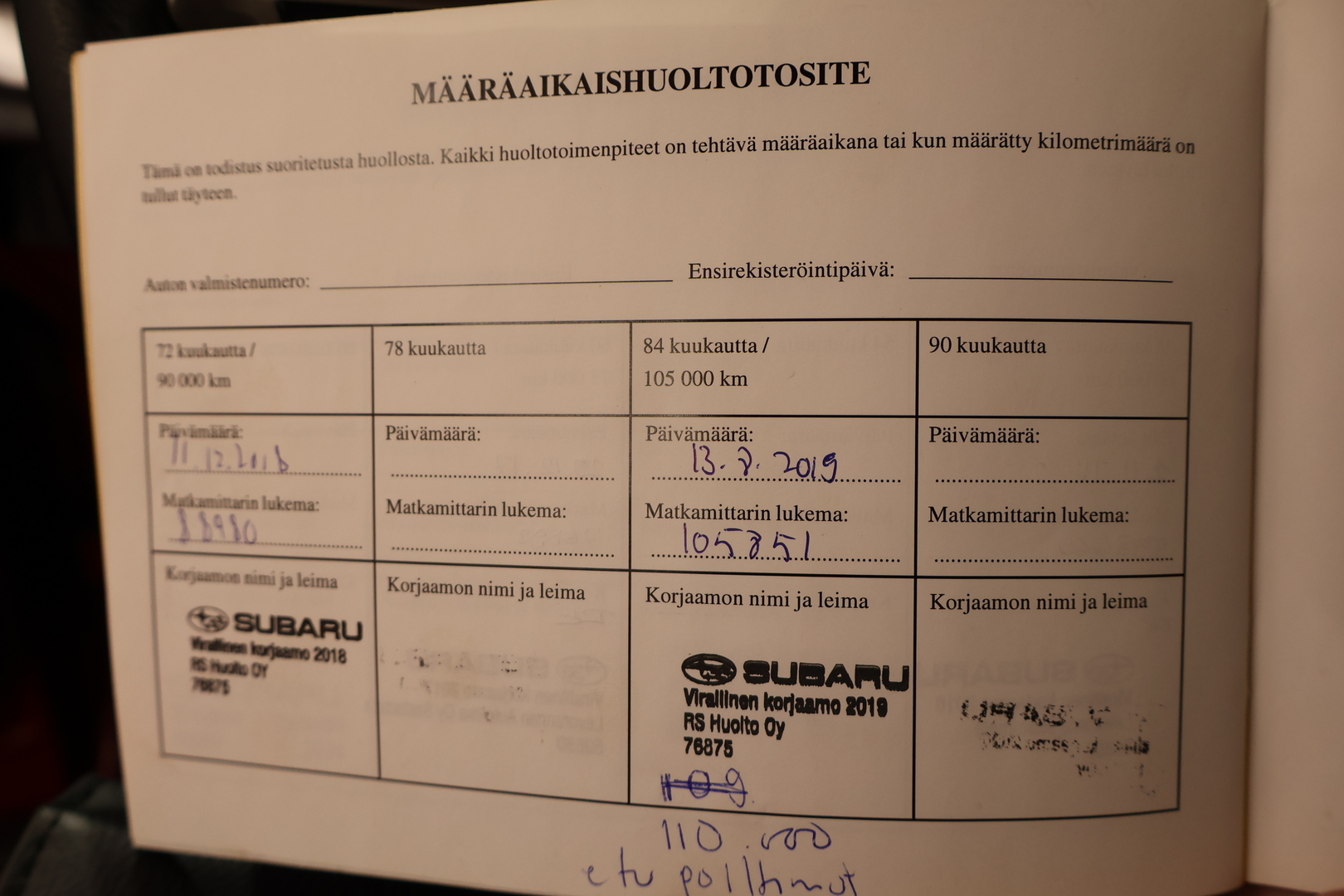 SUBARU Forester 2013