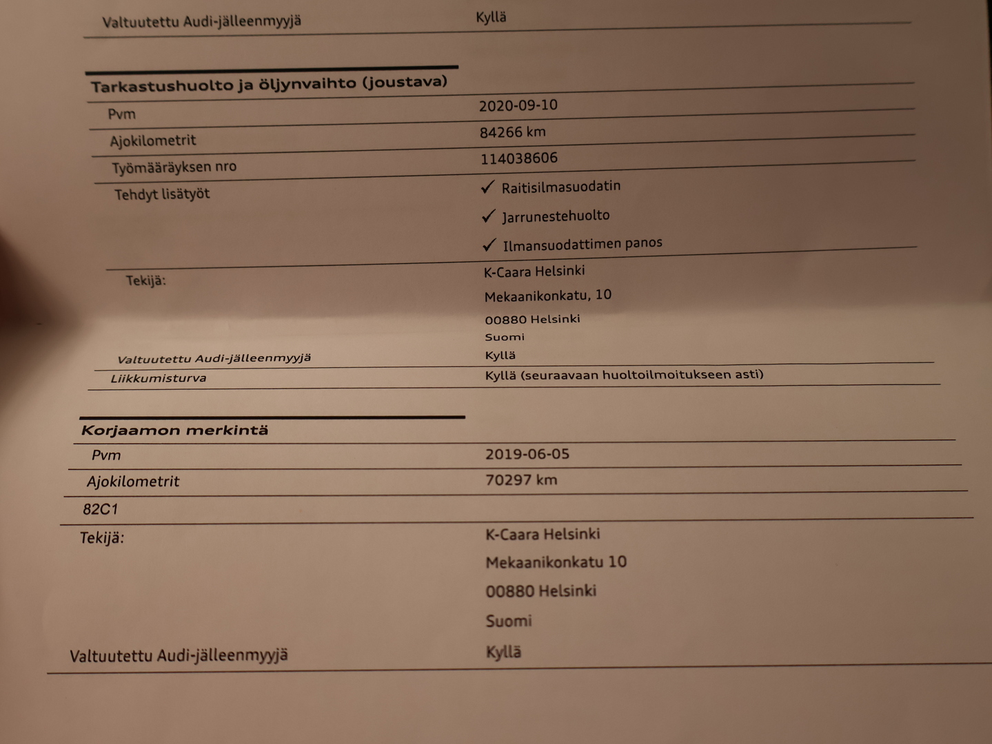 AUDI A6 2014