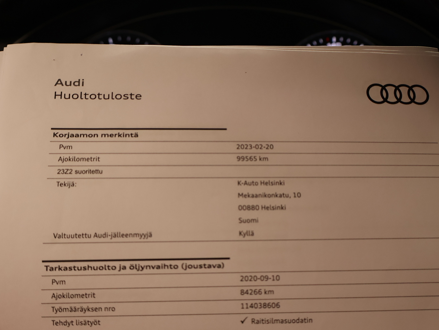 AUDI A6 2014