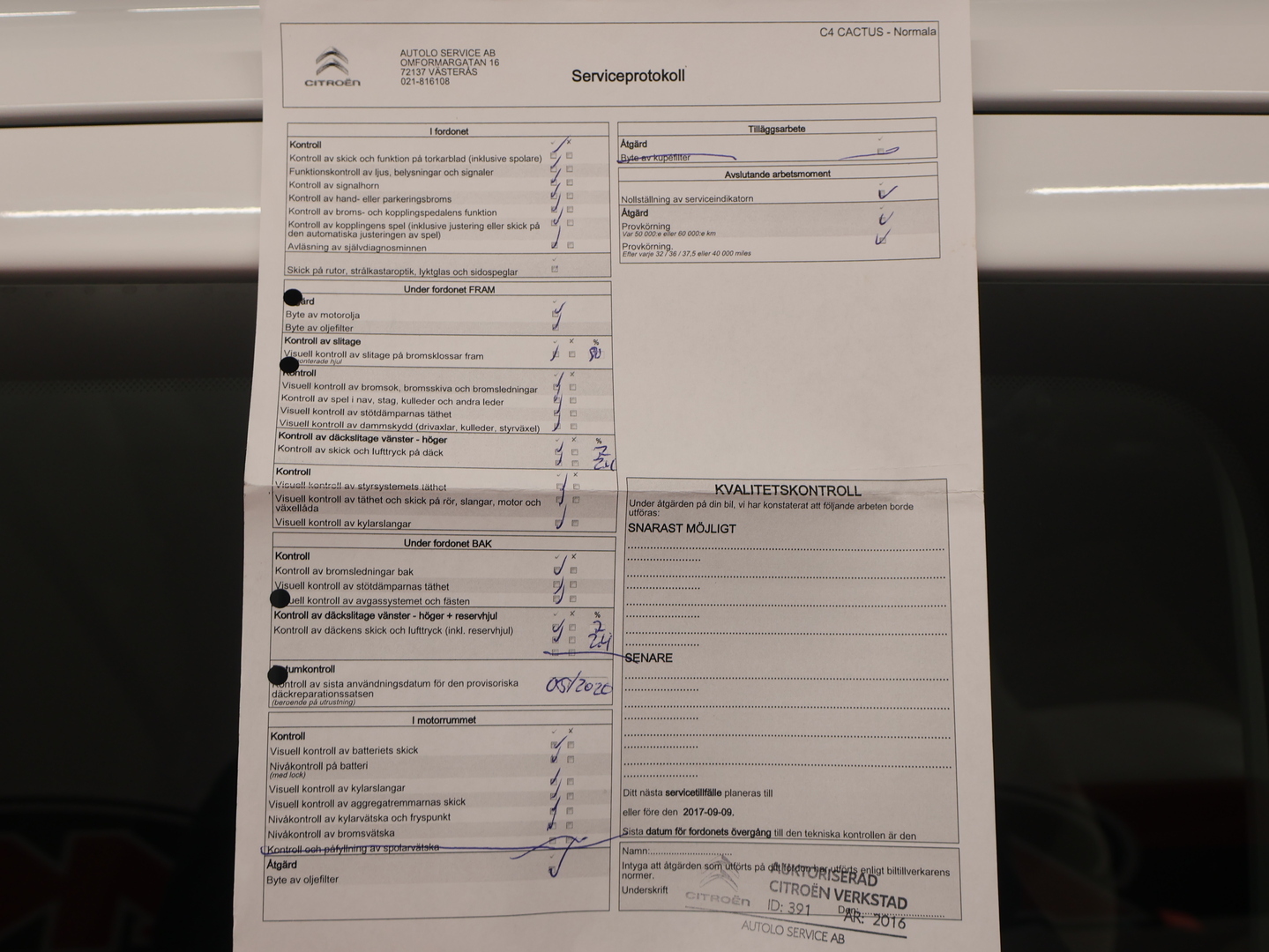 CITROEN C4 2015