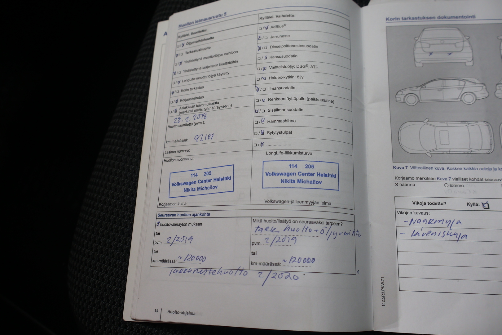 VOLKSWAGEN Passat 2014