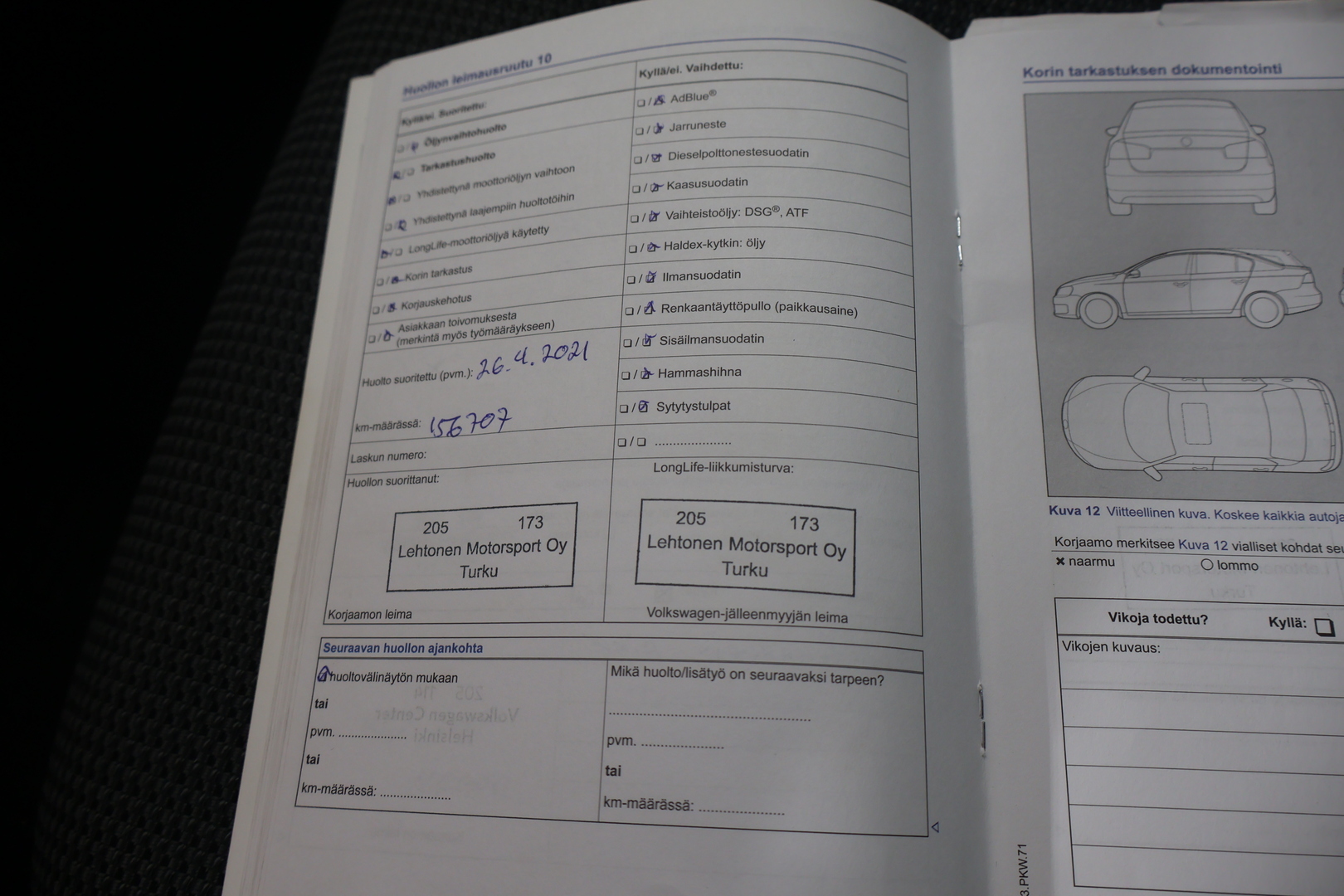 VOLKSWAGEN Passat 2014