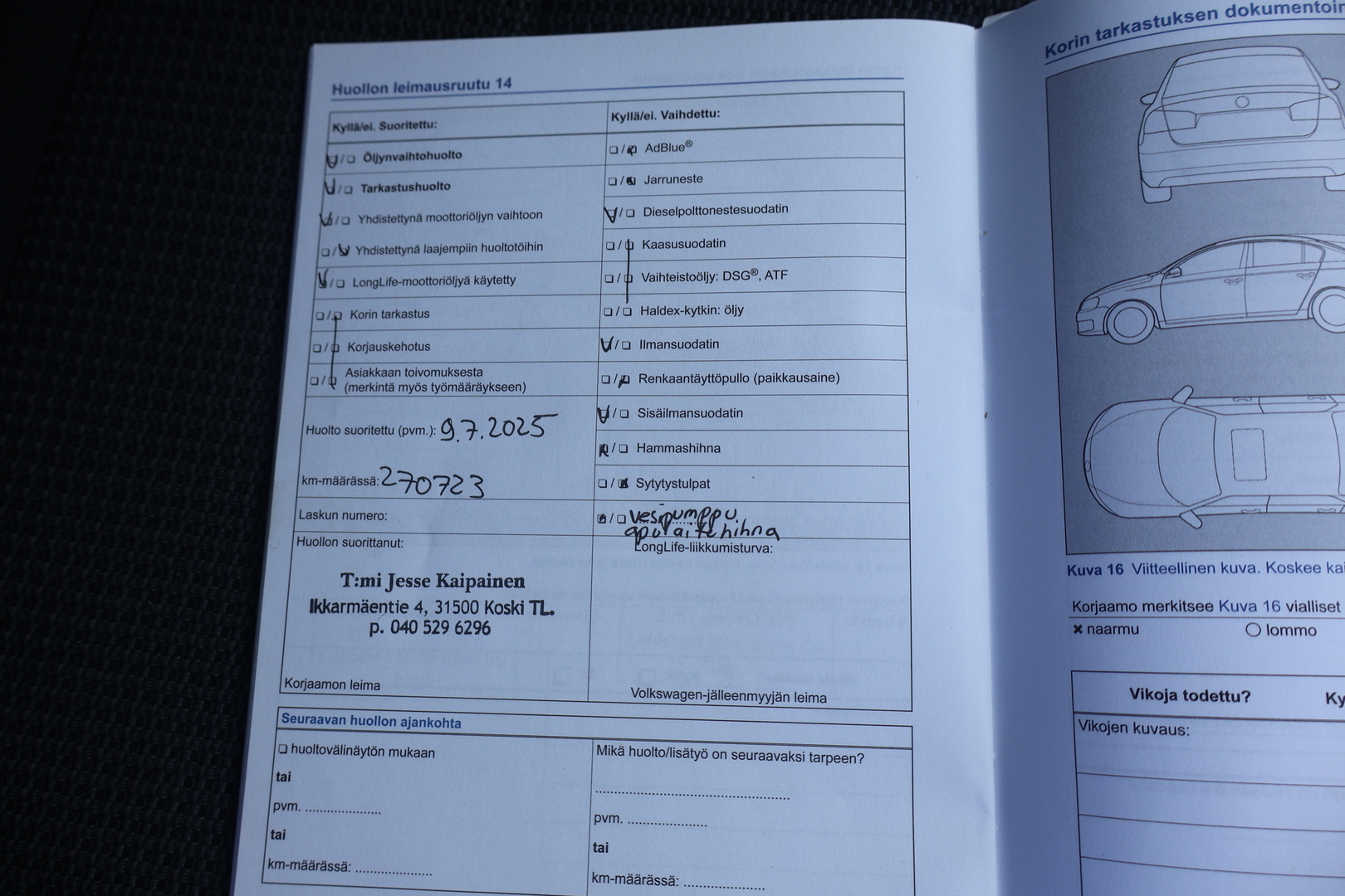 VOLKSWAGEN Passat 2014