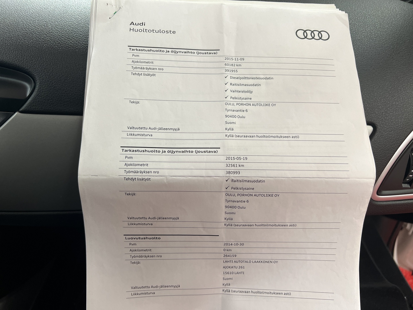 AUDI A6 2014