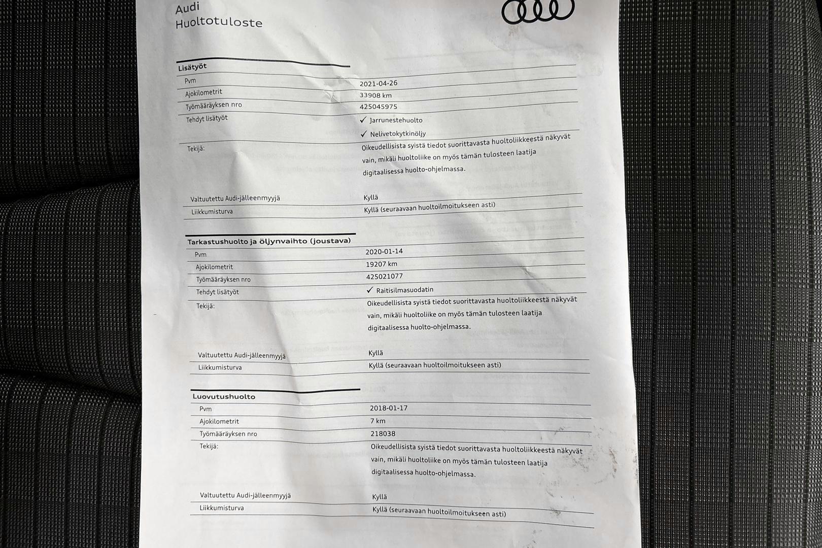 Audi A3 2018