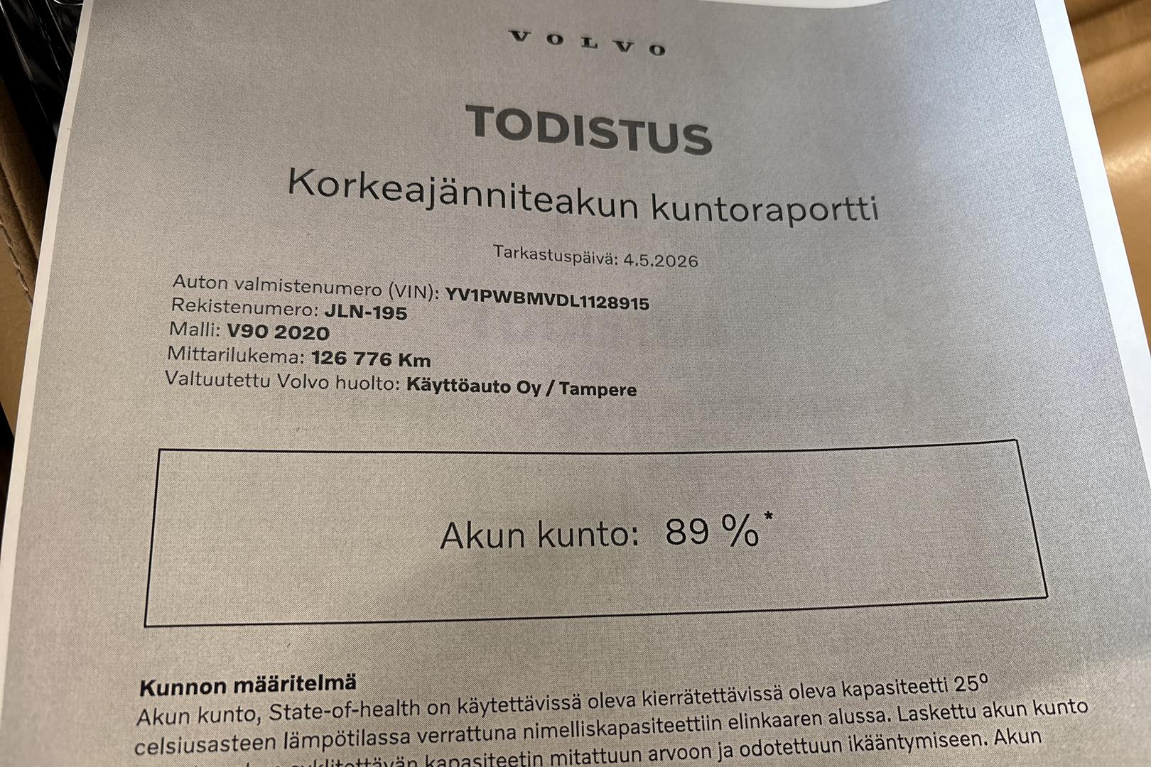 VOLVO V90 2020