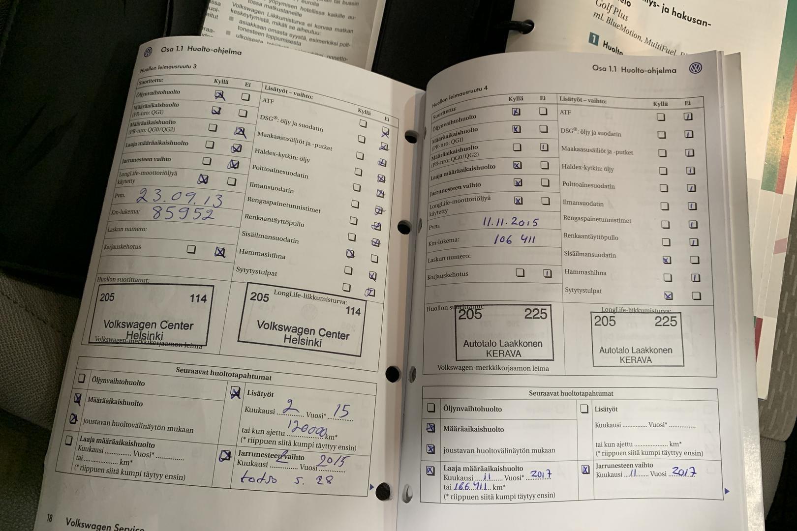 VOLKSWAGEN GOLF PLUS 2009