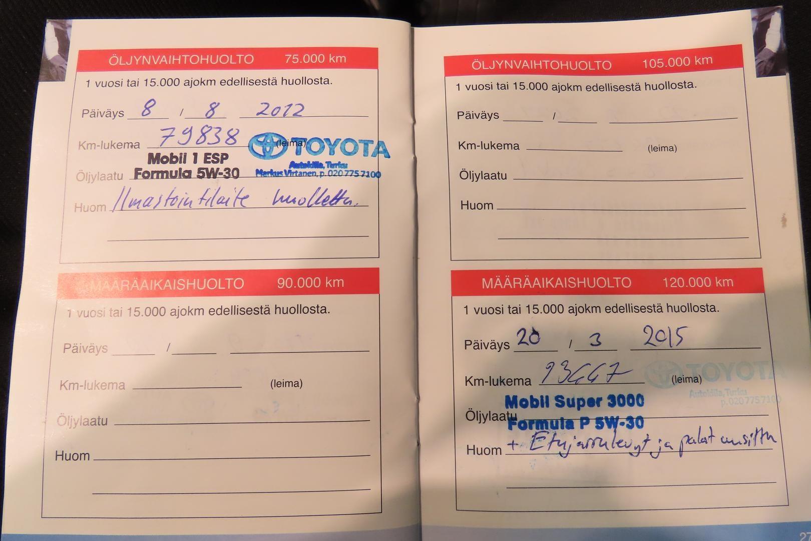 TOYOTA COROLLA VERSO 2007