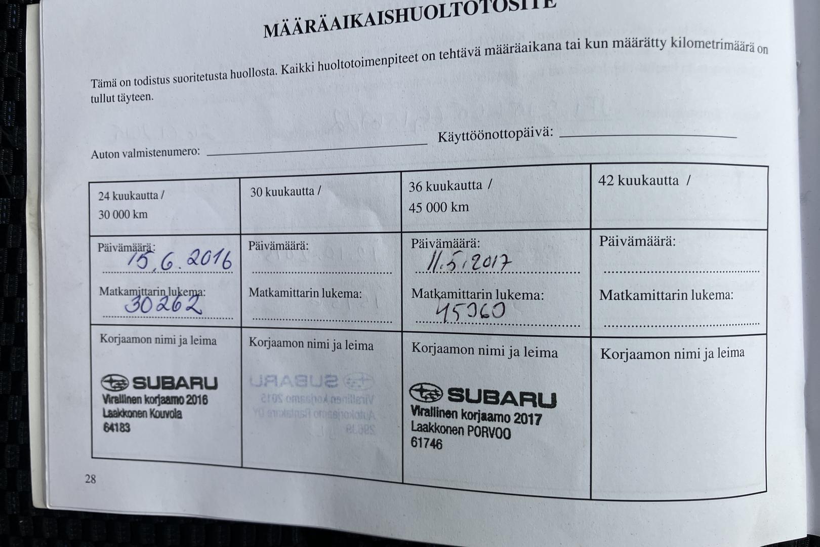 Subaru Forester 2015