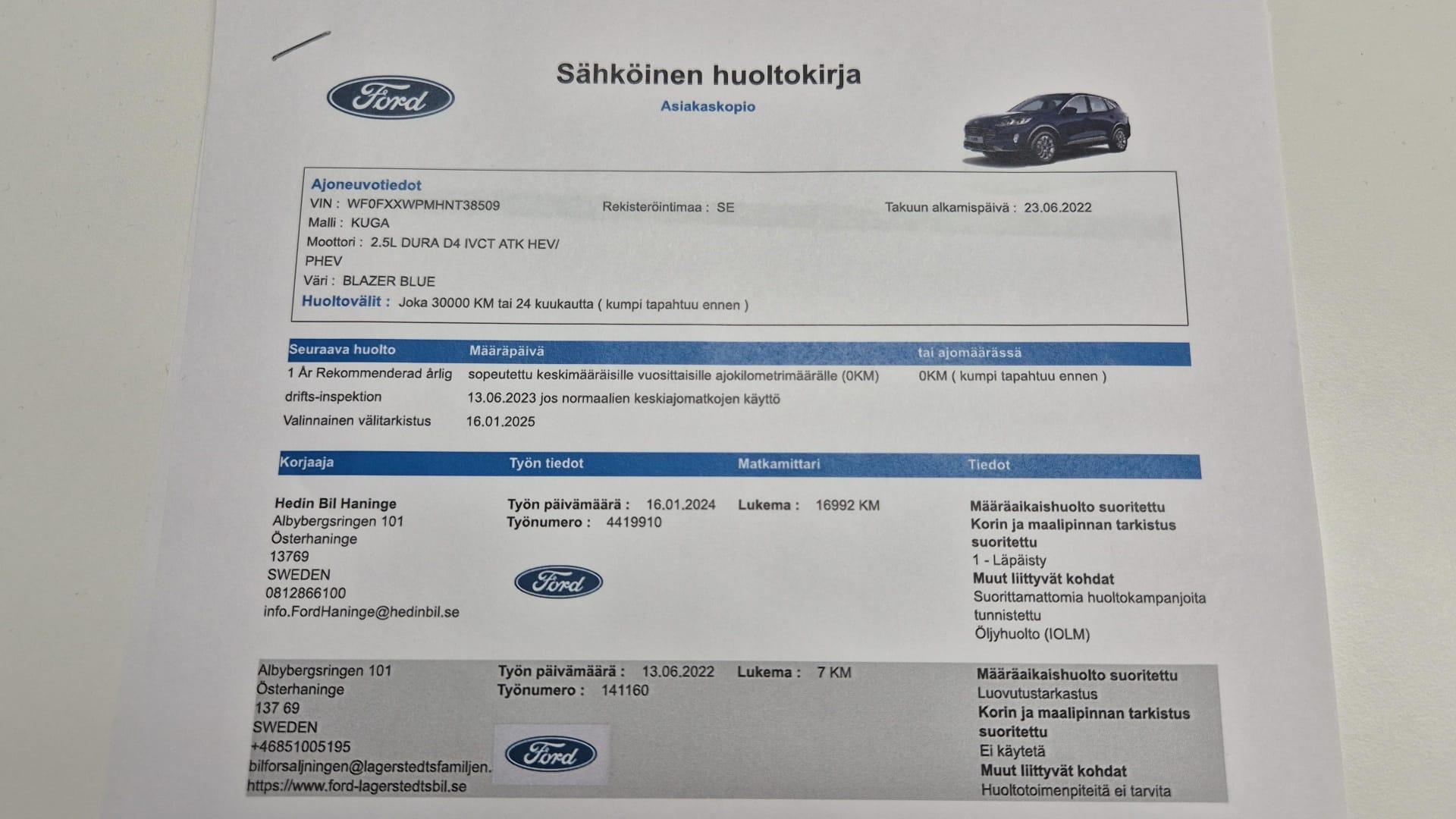 Ford Kuga 2022