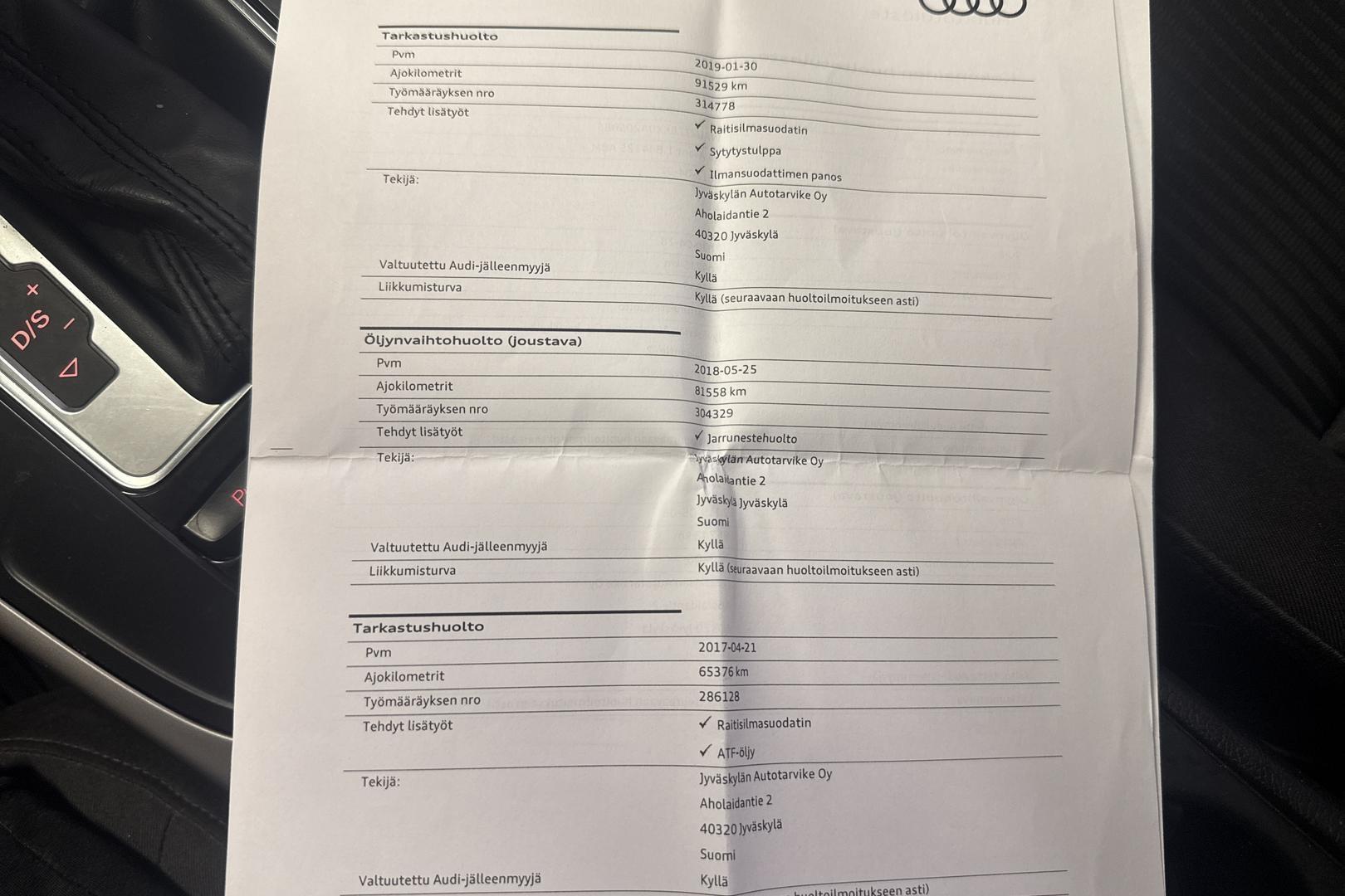 AUDI A4 2013
