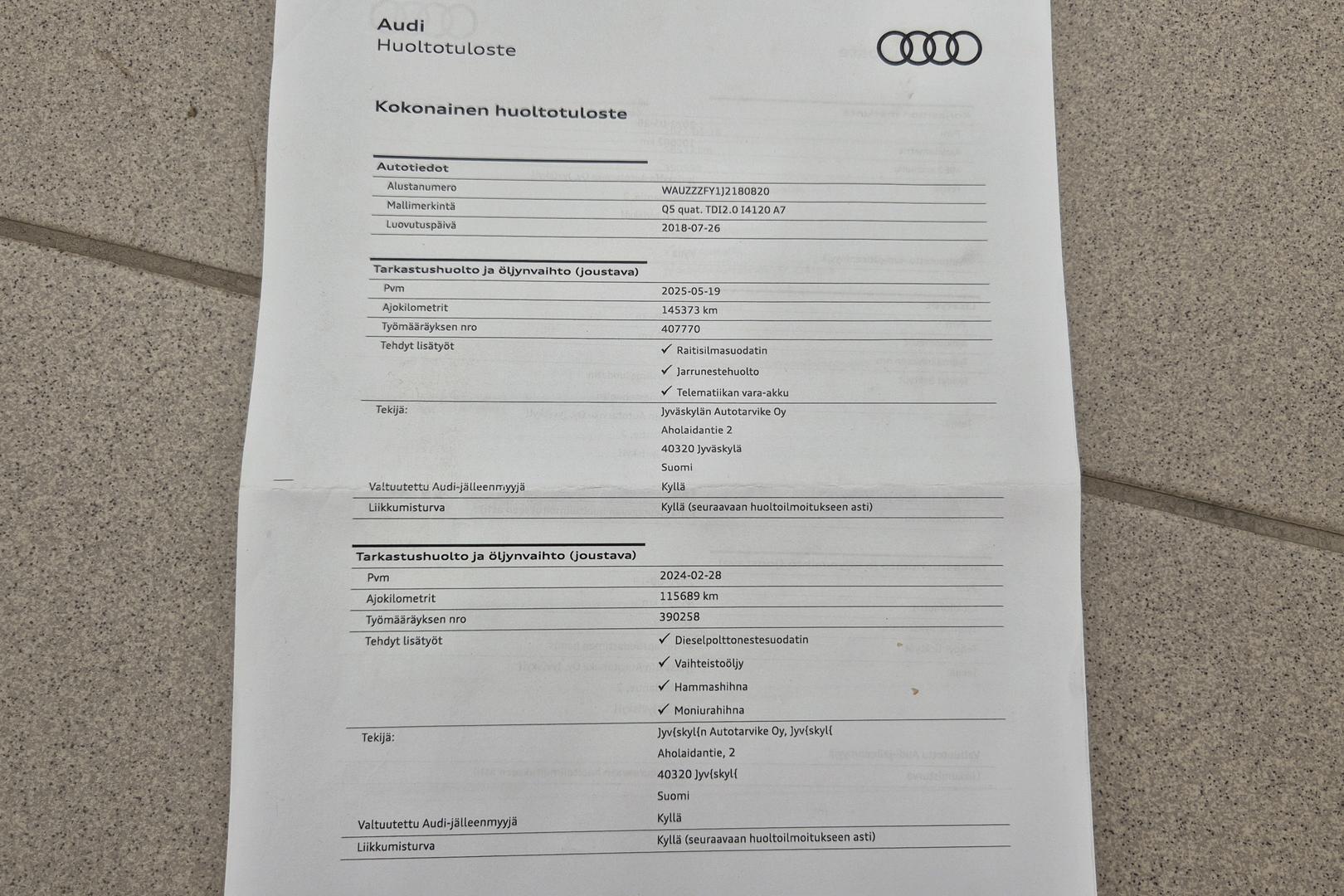 Audi Q5 2018