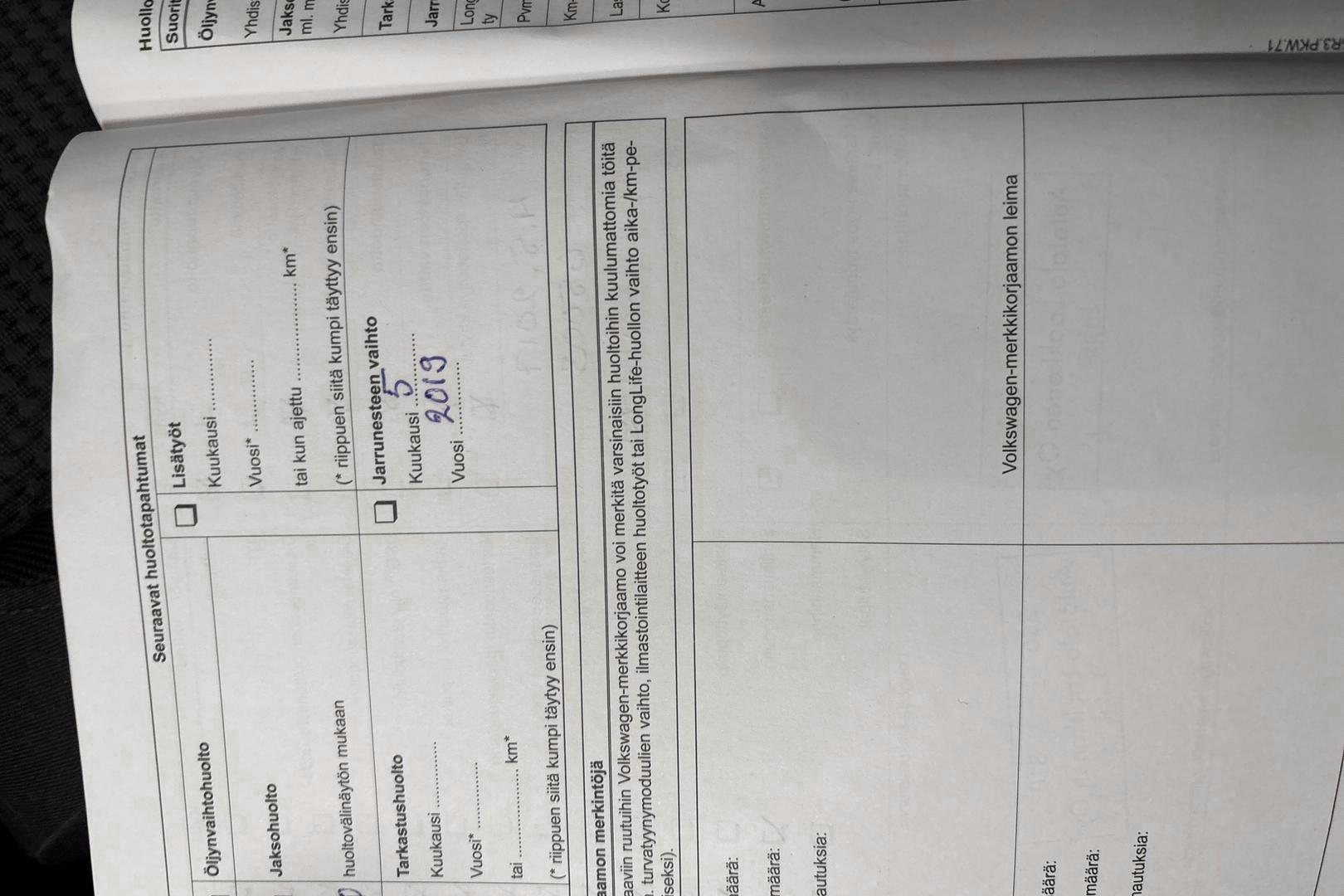 VOLKSWAGEN GOLF 2012