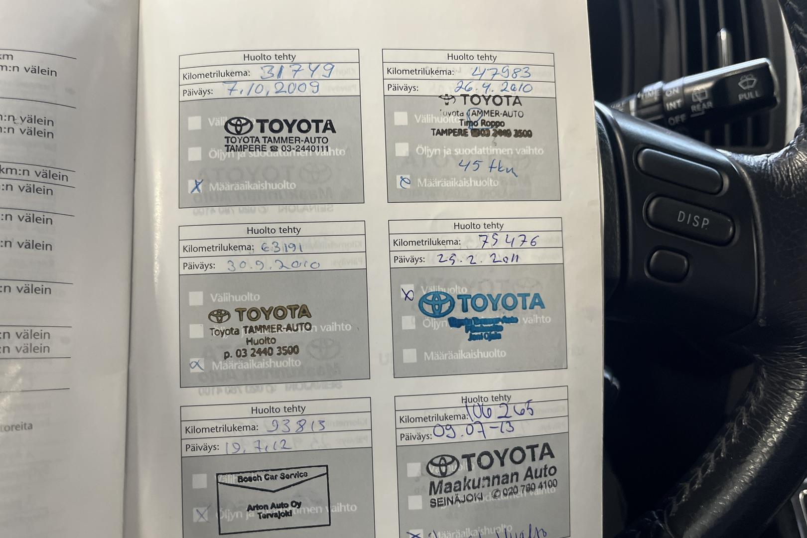 TOYOTA COROLLA VERSO 2008