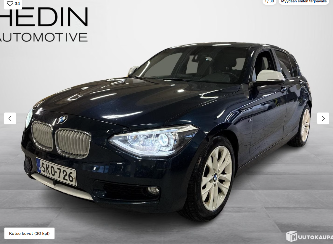 BMW 116 2012