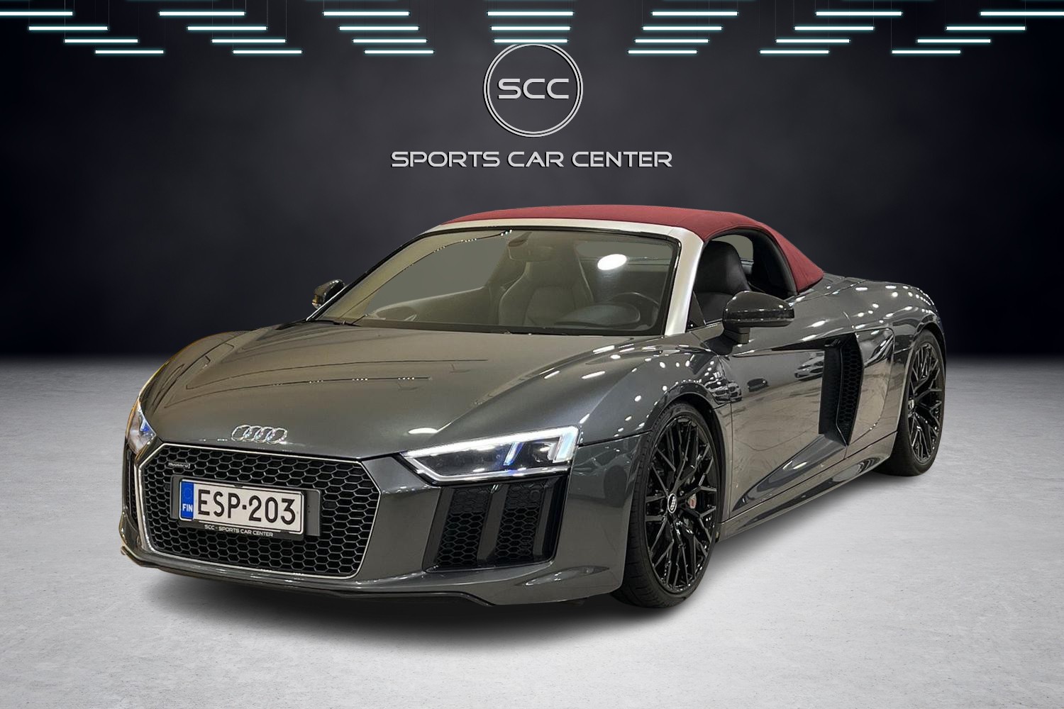 Audi R8 Spyder V10 5,2 quattro S tronic // Keraamiset jarrut / Bang & Olufsen / Laserlight / Carbon optiikka