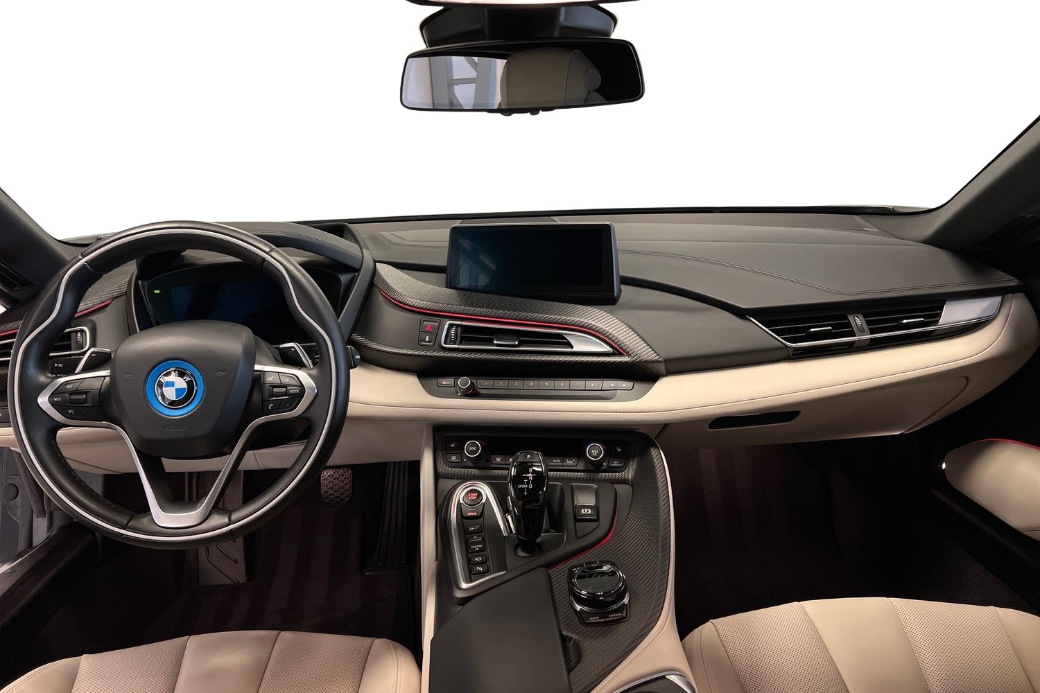 BMW i8 Coupé // Comfort Access / Navi Prof / Display Key / Hiilikuitukatto / DryCarbon - Koristelistat