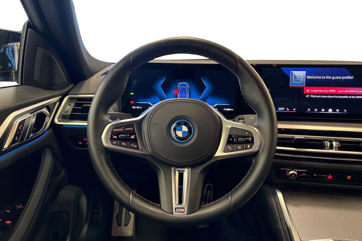 BMW i4 M50 M50 // Sähköpenkit / HUD / Nahkasisusta / Kamera / Kaukovaloavustin / Adaptiivinen alusta / Navi!