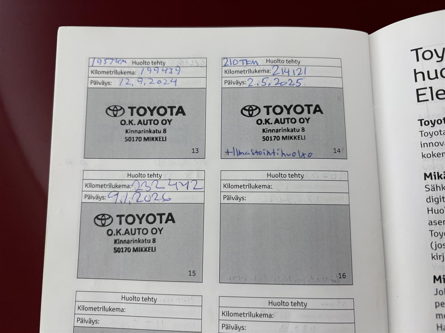 TOYOTA Auris 2018