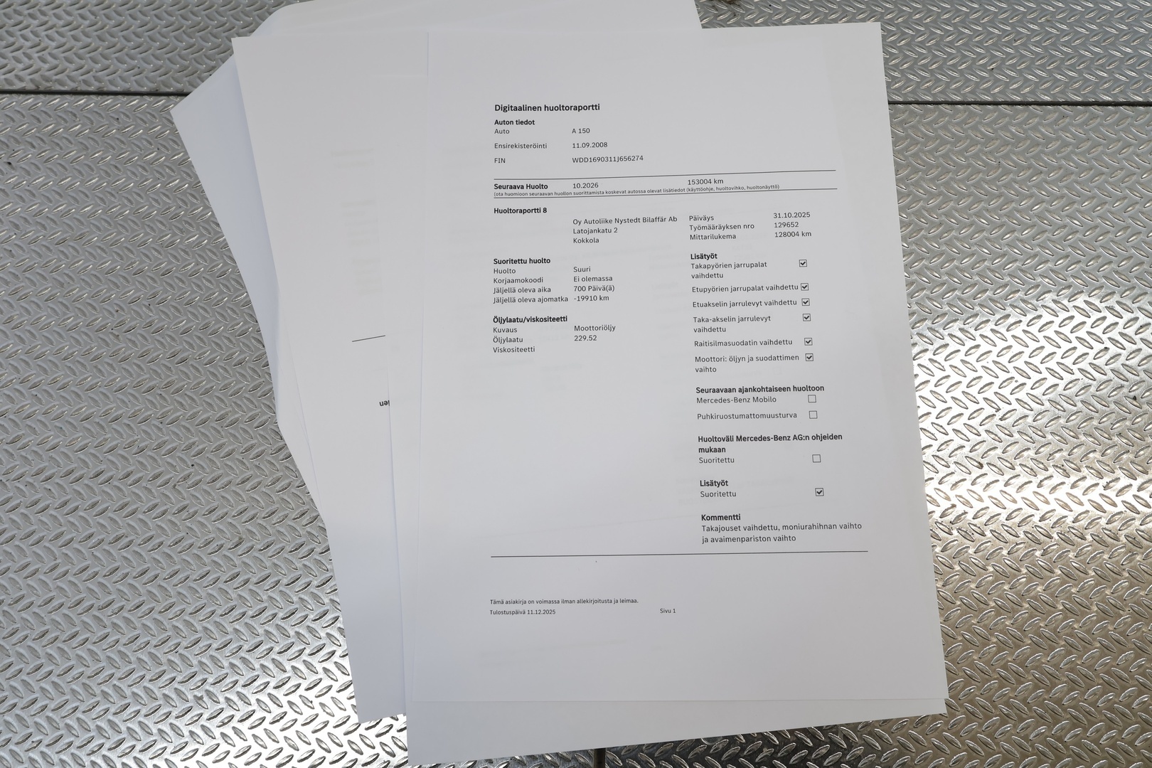 MERCEDES-BENZ A 2008