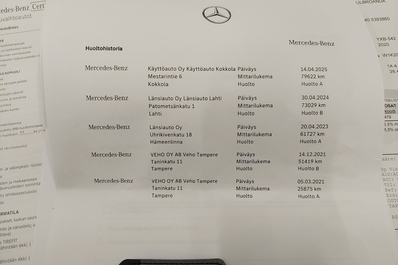 MERCEDES-BENZ C 2020