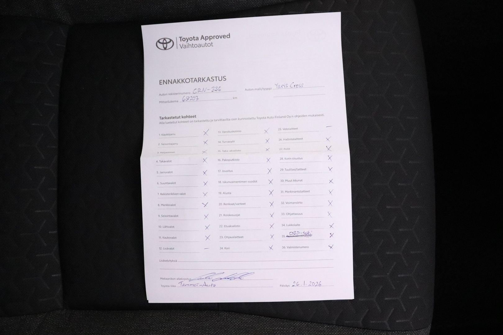 TOYOTA Yaris Cross 2023